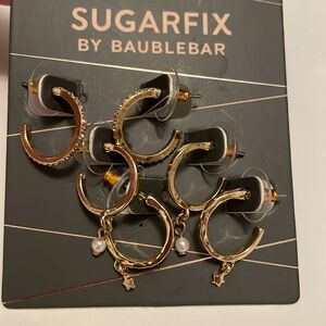 3 for $15 Sugarfix by Baublebar hoop earrings